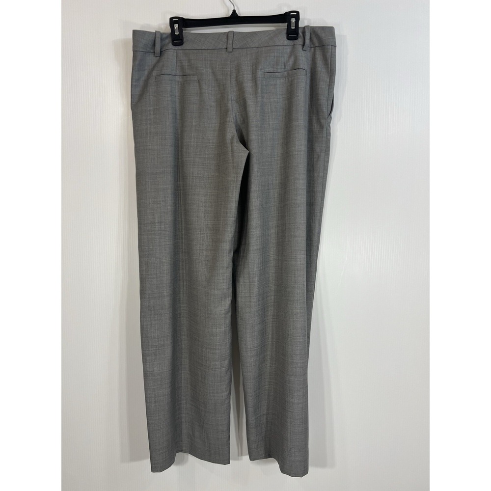 BELLE The Label Perennial Trousers Size 10 Medium Gray Wide Leg Wool Blend NEW - Picture 6 of 15